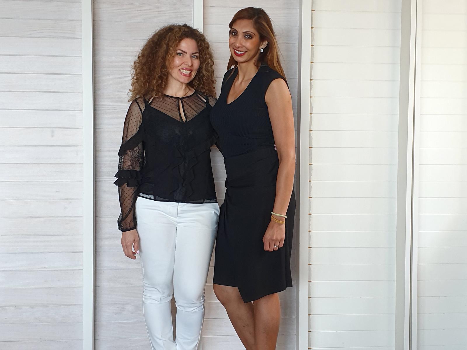 Ellie with Dr Nidhi Berera